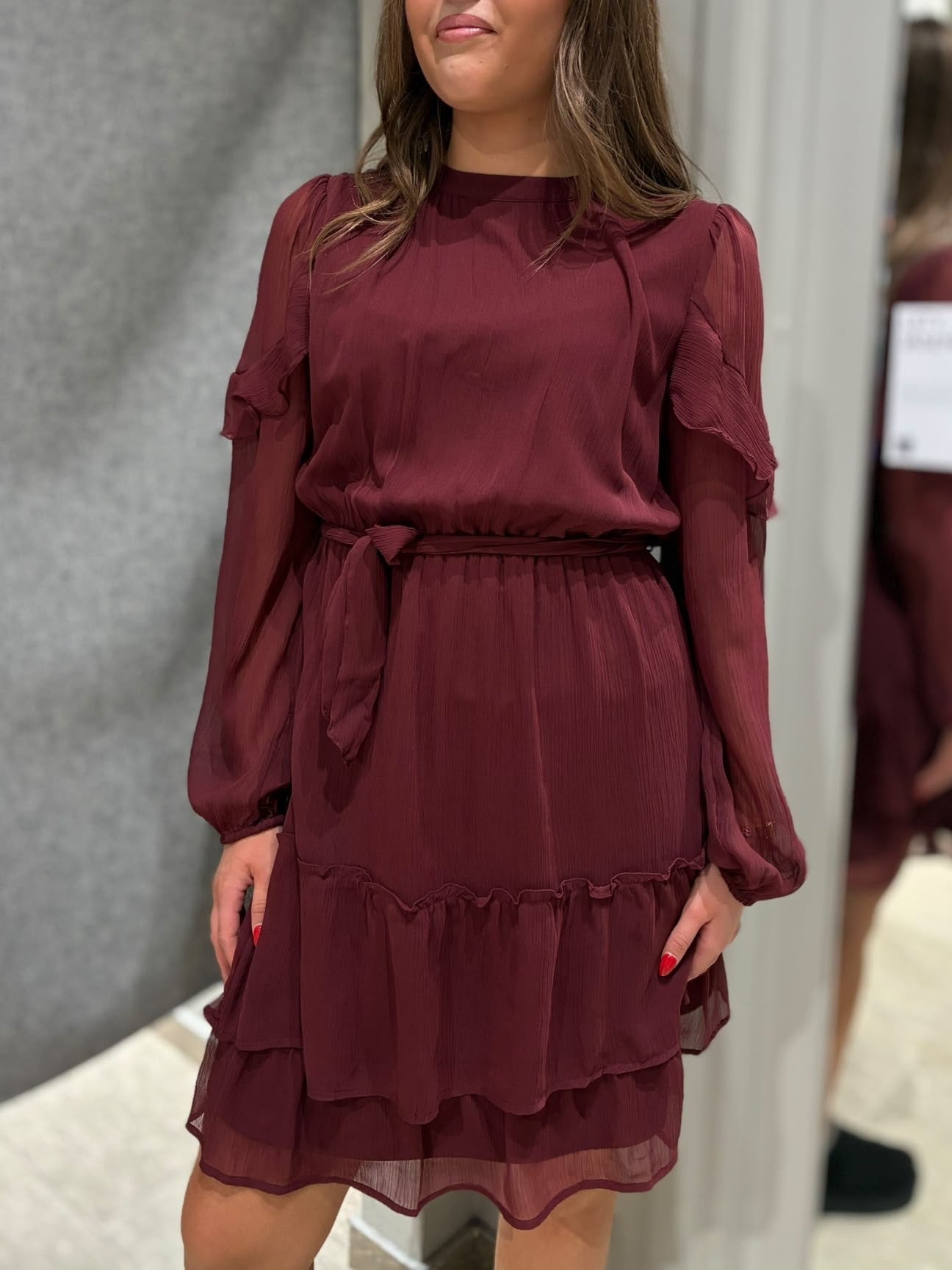 VIELLY Short Dress - Port Royale